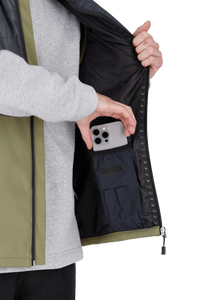 Vestă Oak Body Warmer Safety Jogger Kaki/Negru – Hibrid Softshell, 4 Buzunare - poza 11