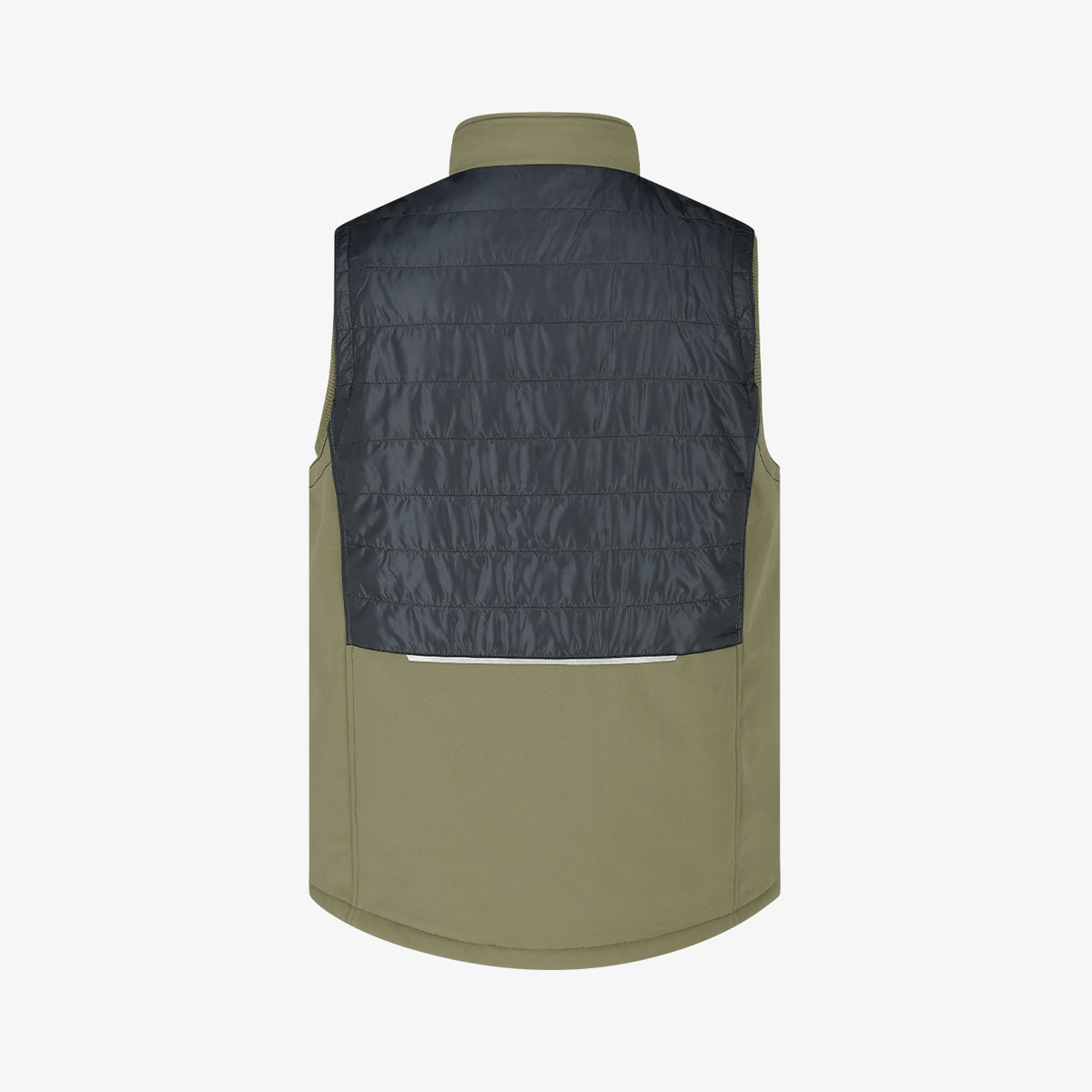Vestă Oak Body Warmer Safety Jogger Kaki/Negru – Hibrid Softshell, 4 Buzunare - poza 2