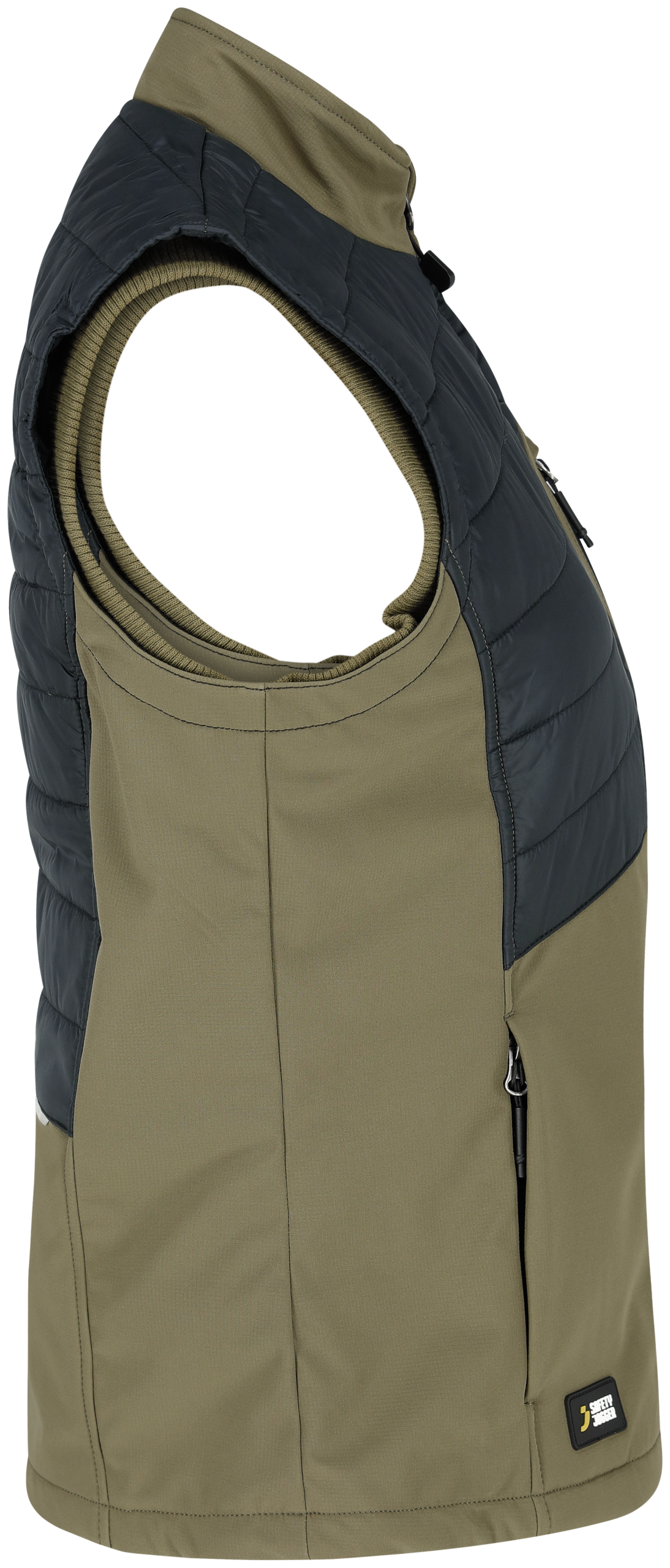 Vestă Oak W Safety Jogger Kaki/Neagră – Softshell, Rezistentă la Vânt - poza 8