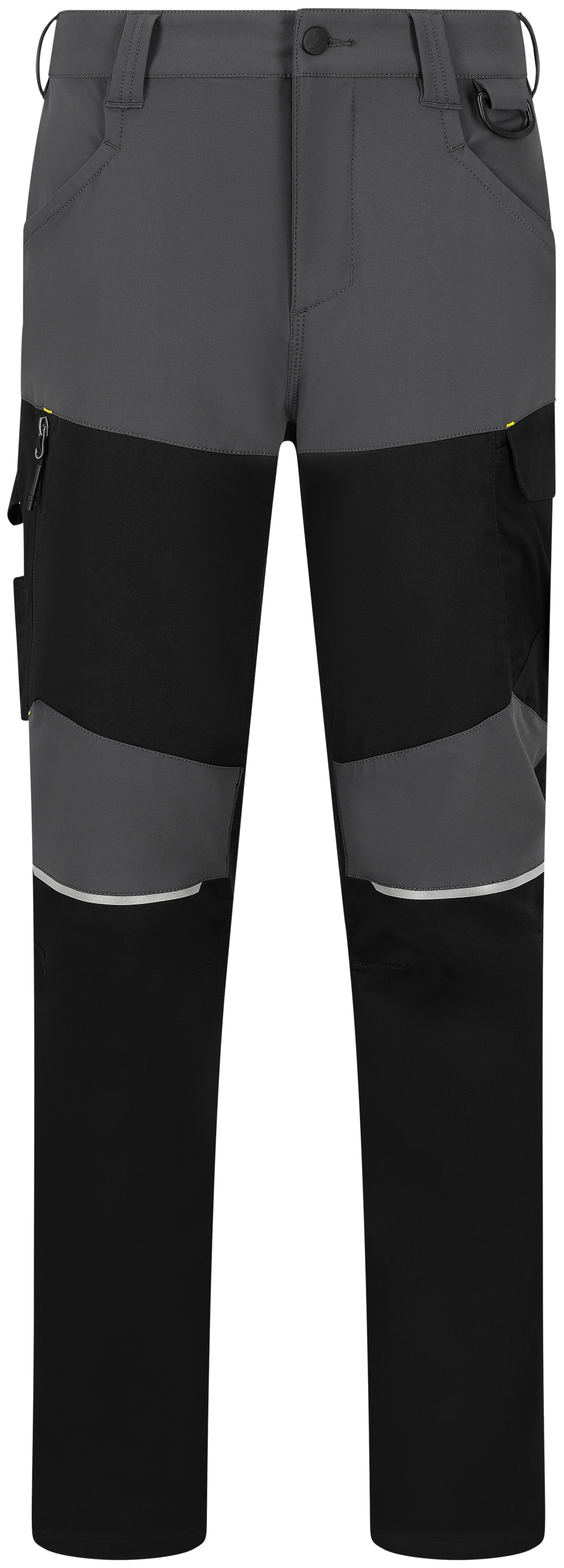Pantaloni de Lucru Oak Safety Jogger Gri Închis/Negru – Talie Elastică, Inel-D - poza 8