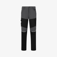 Pantaloni de Lucru Oak Safety Jogger Gri Închis/Negru – Talie Elastică, Inel-D - poza 1