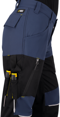 Pantaloni de Lucru Oak Safety Jogger Bleumarin/Negru – Talie Elastică, Inel-D - poza 12