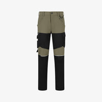 Pantaloni de Lucru Oak Safety Jogger Kaki/Negri – Elastic în 4 Direcții, Inel-D - poza 1