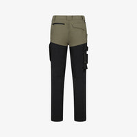 Pantaloni de Lucru Oak Safety Jogger Kaki/Negri – Elastic în 4 Direcții, Inel-D - poza 2