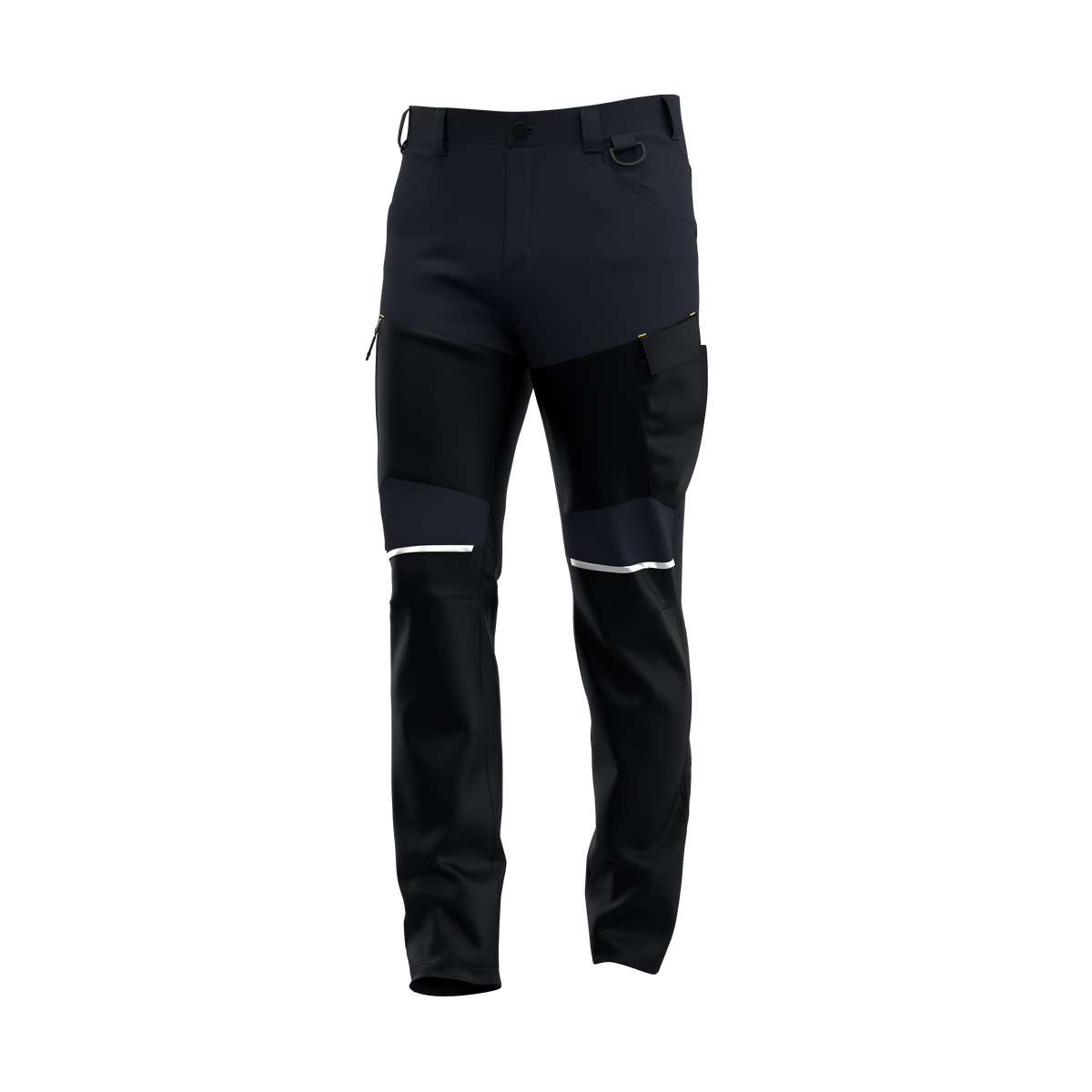 Pantaloni de Lucru Oak Safety Jogger Bleumarin – Talie Elastică, 6 Buzunare - poza 7