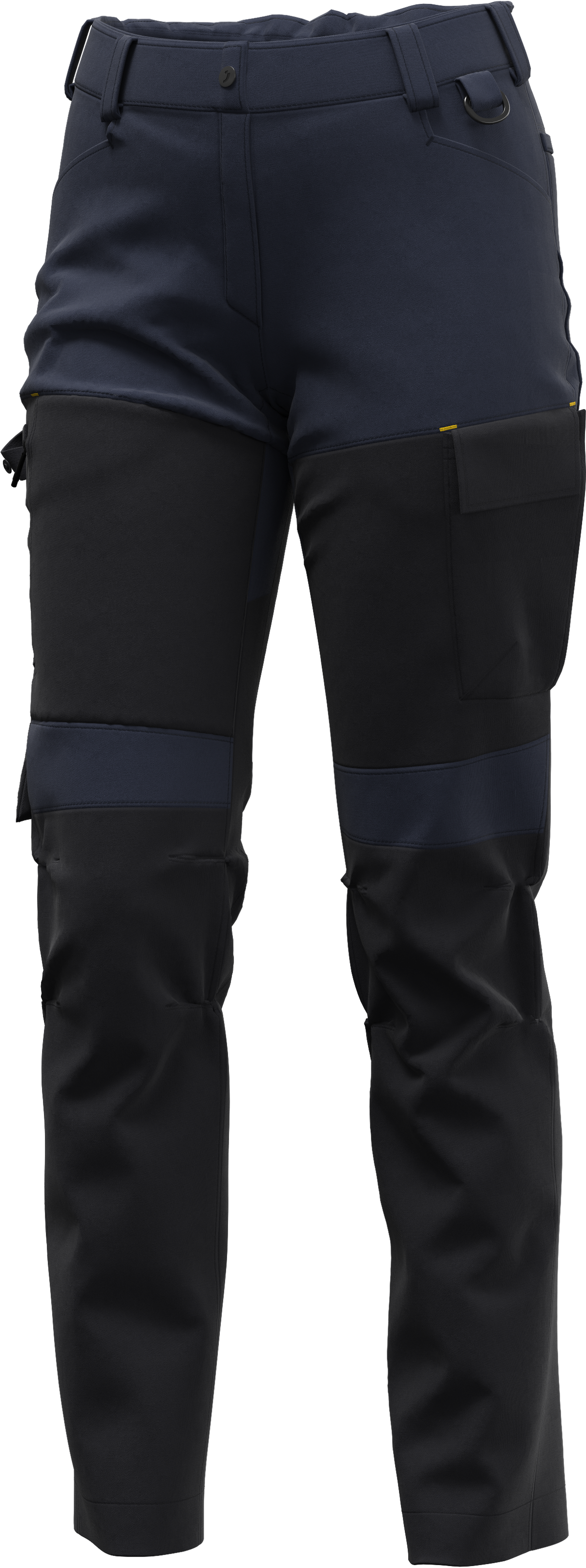 Pantaloni de Lucru Oak Safety Jogger Bleumarin/Negru – Stretch, 6 Buzunare - poza 6