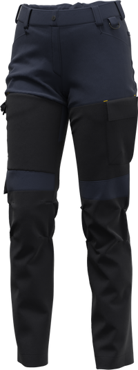 Pantaloni de Lucru Oak Safety Jogger Bleumarin/Negru – Stretch, 6 Buzunare - poza 7