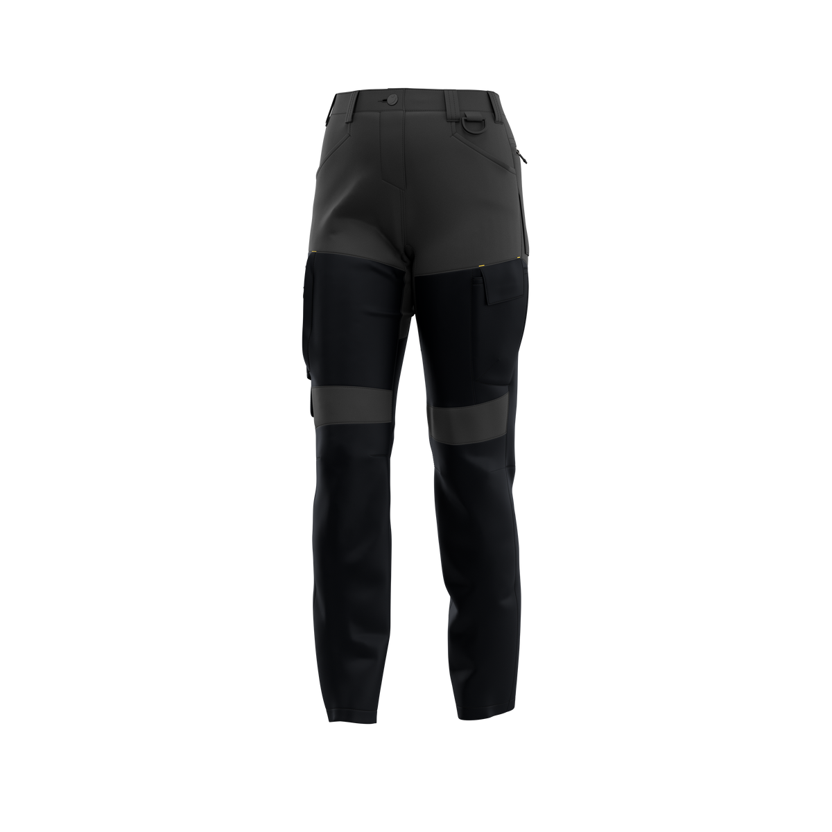 Pantaloni de Lucru Oak Safety Jogger Gri/Bleumarin – Elastic 4 Direcții, Inel-D - poza 7