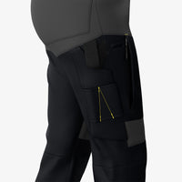 Pantaloni de Lucru Oak Safety Jogger Gri/Bleumarin – Elastic 4 Direcții, Inel-D - poza 2