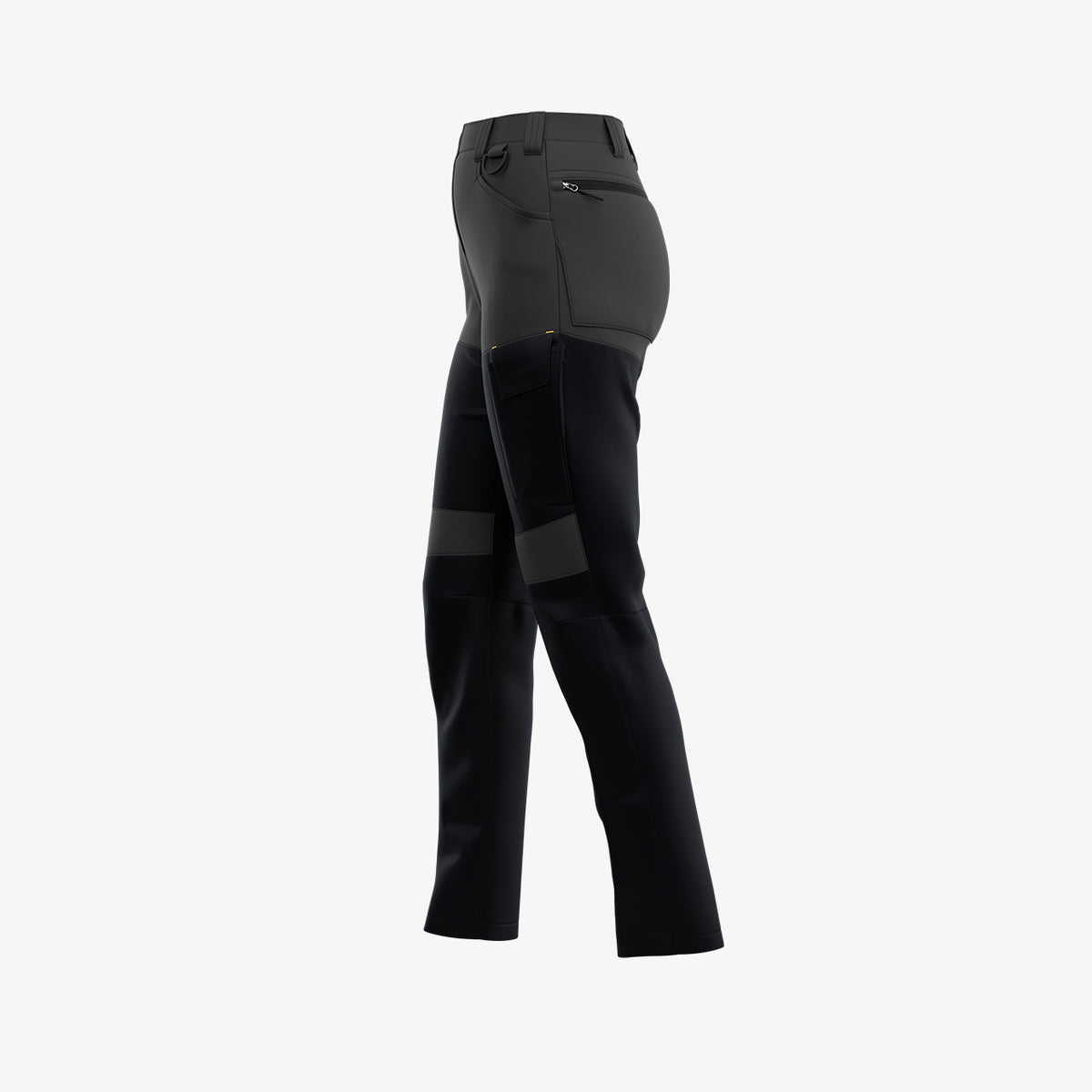 Pantaloni de Lucru Oak Safety Jogger Gri/Bleumarin – Elastic 4 Direcții, Inel-D - poza 4