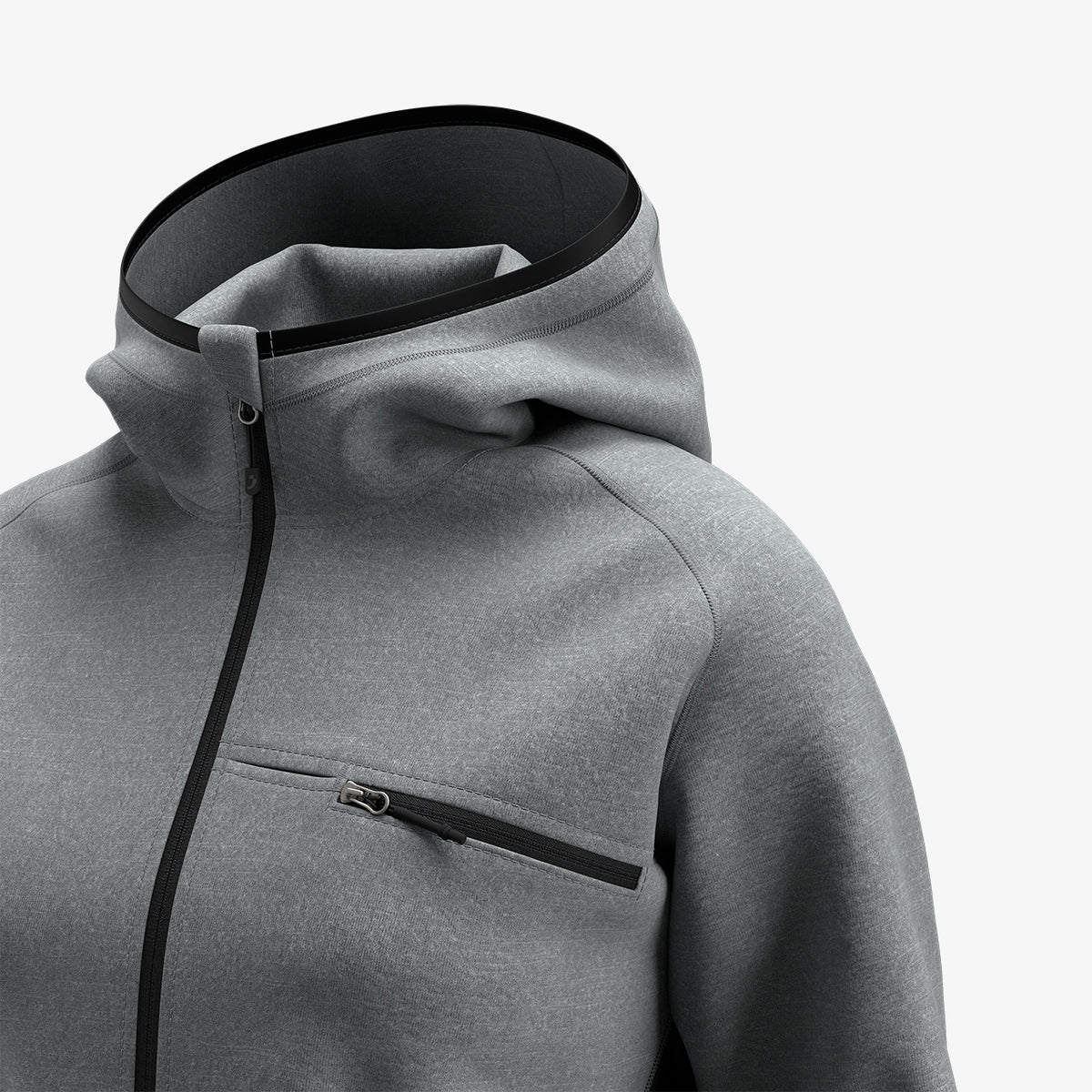 Hanorac cu Glugă Oak Hoodie W Safety Jogger – 3 Buzunare, Clapetă de Furtună - poza 2