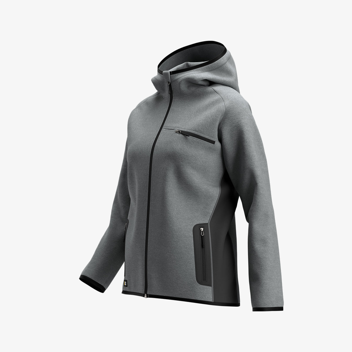 Hanorac cu Glugă Oak Hoodie W Safety Jogger – 3 Buzunare, Clapetă de Furtună - poza 3