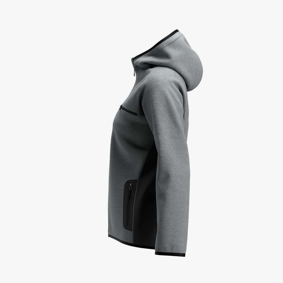 Hanorac cu Glugă Oak Hoodie W Safety Jogger – 3 Buzunare, Clapetă de Furtună - poza 4