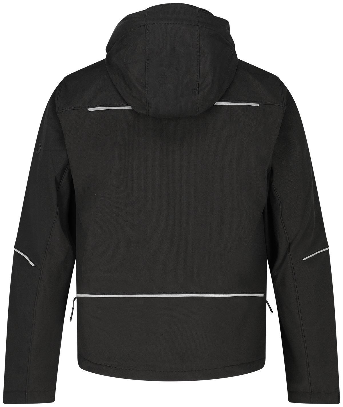 Jachetă Softshell Oak Safety Jogger Neagră – Ripstop, Glugă Detașabilă - poza 10