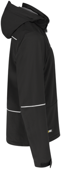 Jachetă Softshell Oak Safety Jogger Neagră – Ripstop, Glugă Detașabilă - poza 11