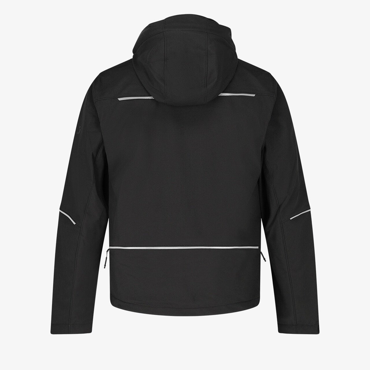 Jachetă Softshell Oak Safety Jogger Neagră – Ripstop, Glugă Detașabilă - poza 2