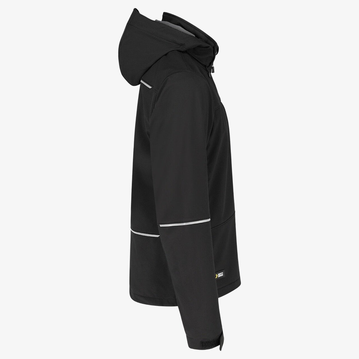 Jachetă Softshell Oak Safety Jogger Neagră – Ripstop, Glugă Detașabilă - poza 3