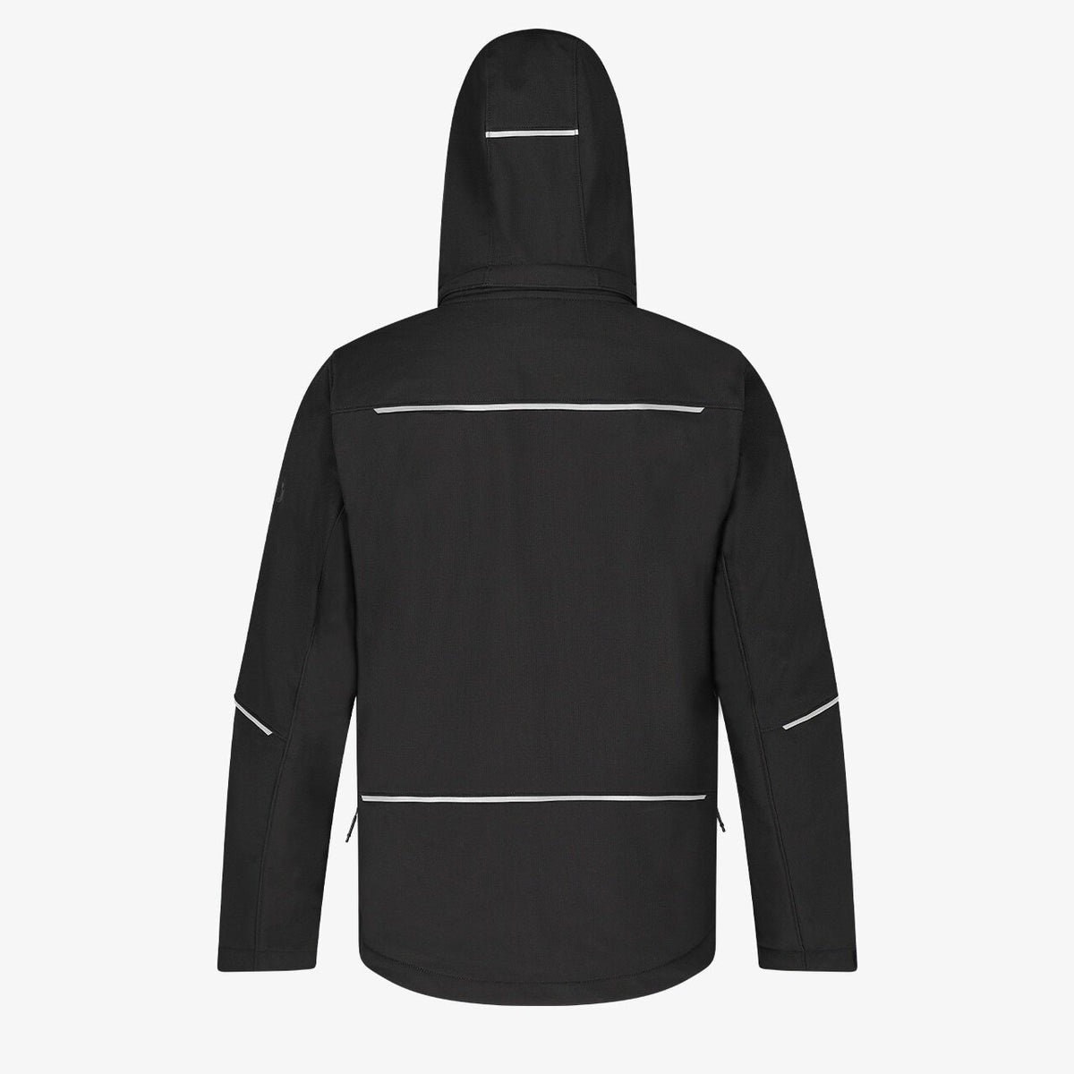 Jachetă Softshell Oak Safety Jogger Neagră – Ripstop, Glugă Detașabilă - poza 5