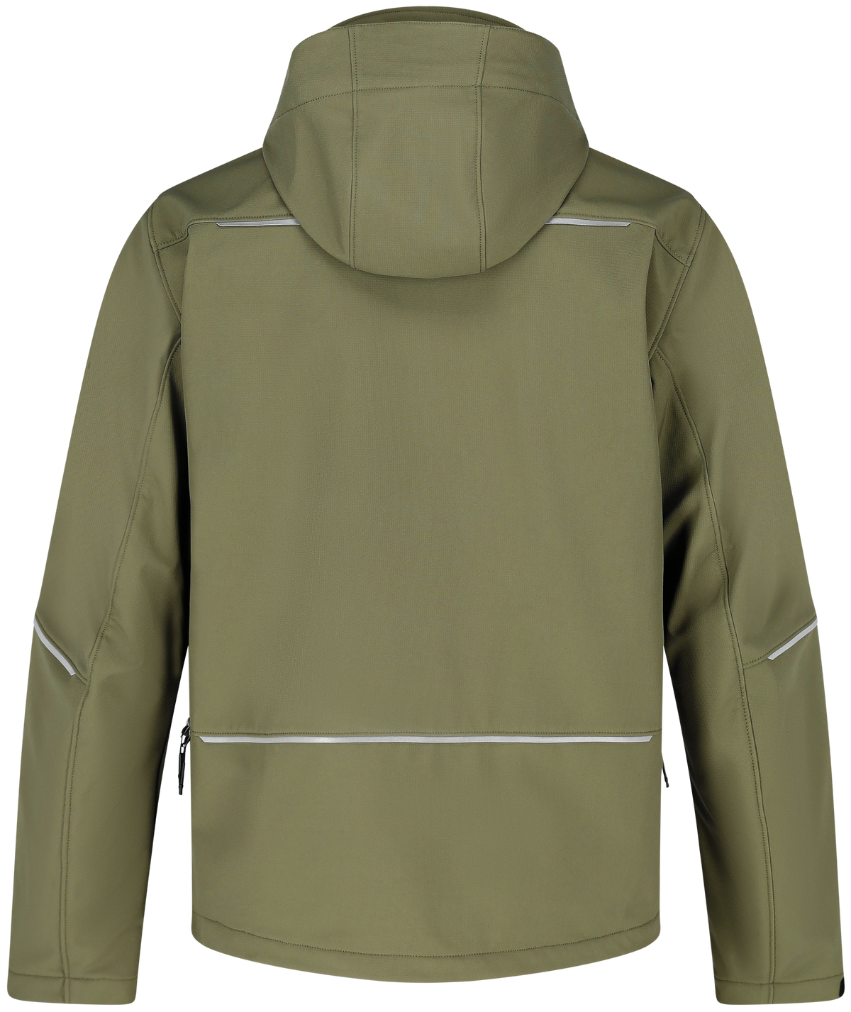 Jachetă Softshell Oak Safety Jogger Kaki – Ripstop, Glugă Detașabilă - poza 9