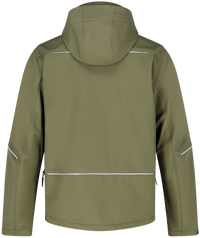 Jachetă Softshell Oak Safety Jogger Kaki – Ripstop, Glugă Detașabilă - poza 9