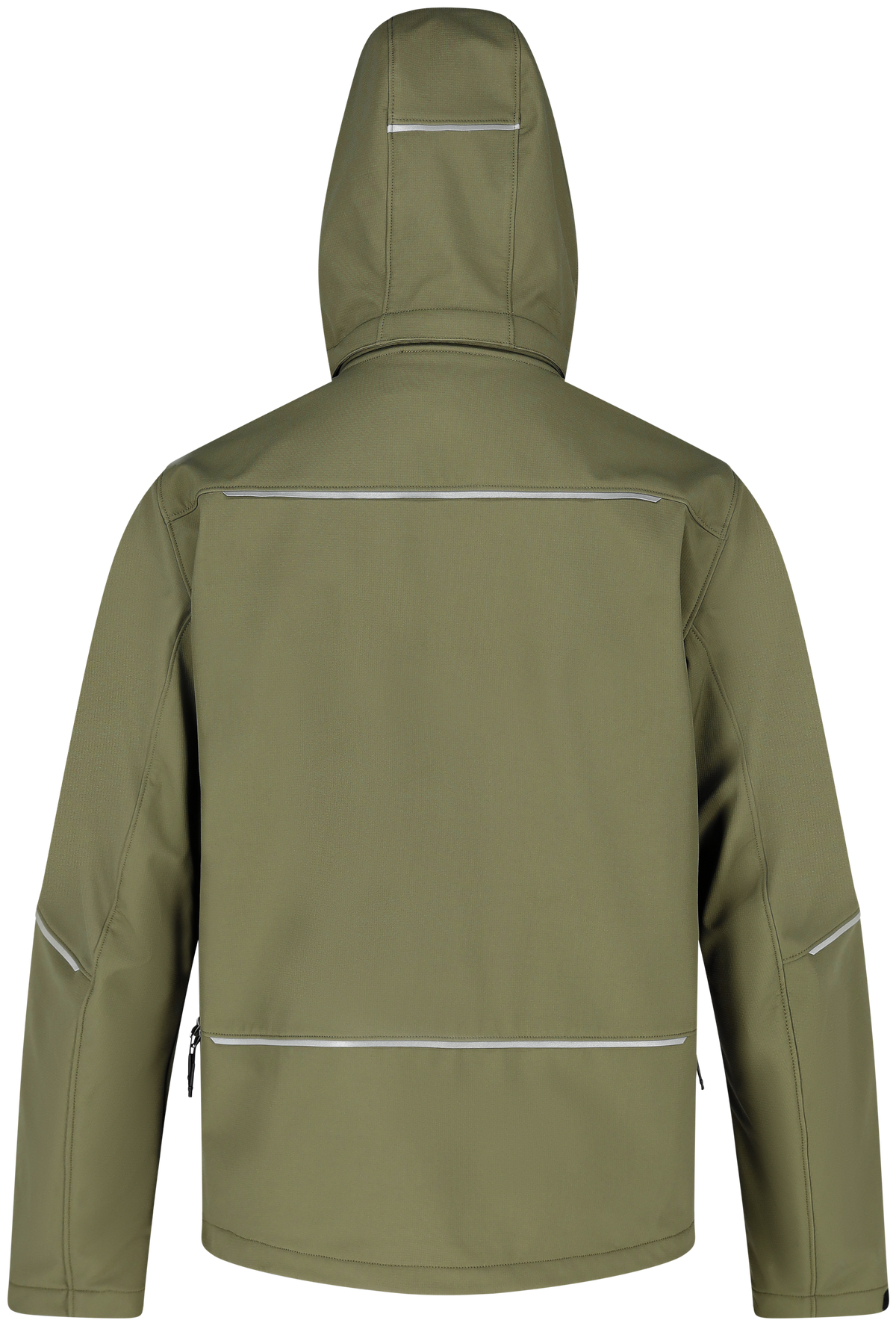 Jachetă Softshell Oak Safety Jogger Kaki – Ripstop, Glugă Detașabilă - poza 12