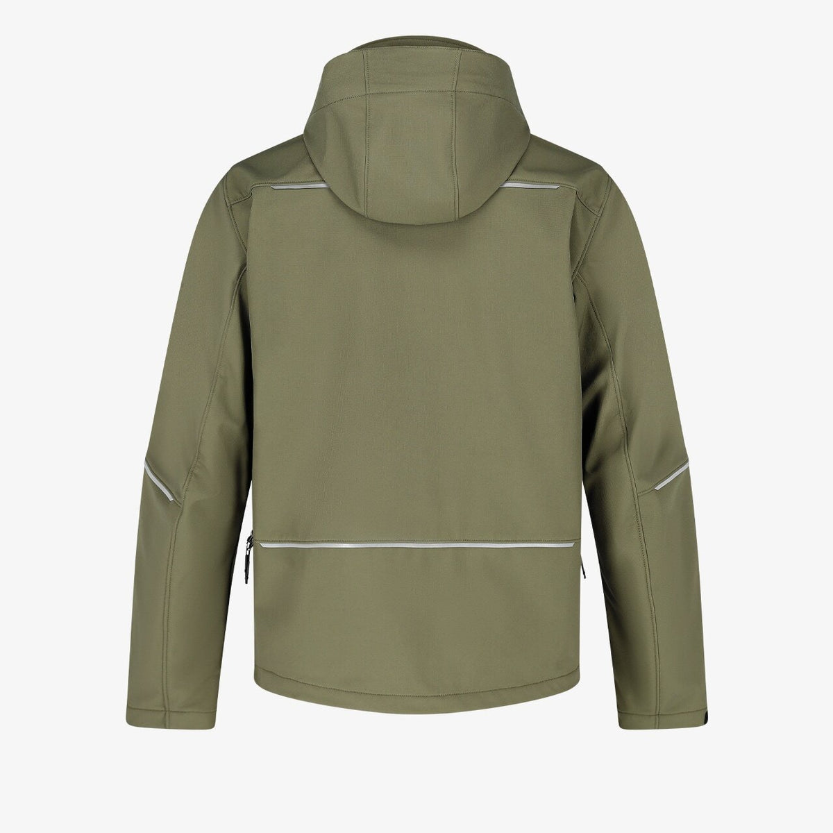 Jachetă Softshell Oak Safety Jogger Kaki – Ripstop, Glugă Detașabilă - poza 2