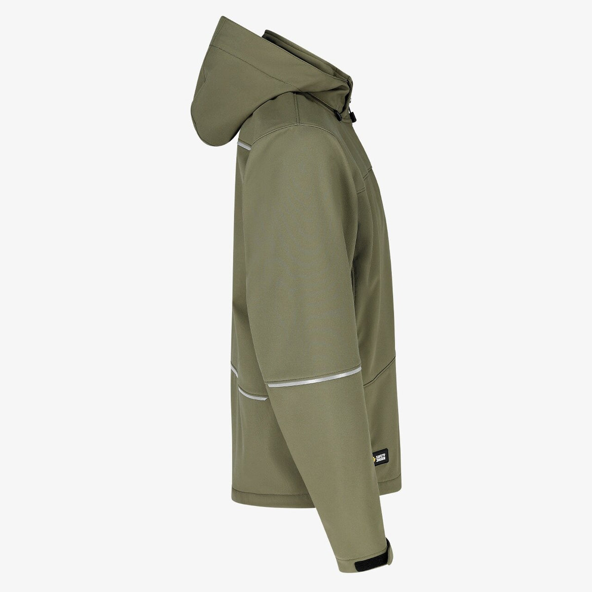 Jachetă Softshell Oak Safety Jogger Kaki – Ripstop, Glugă Detașabilă - poza 3
