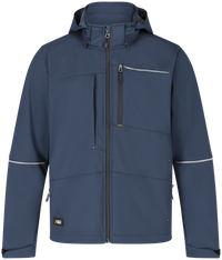 Jachetă Softshell Oak Safety Jogger Bleumarin – Hidrofobă, Glugă Detașabilă - poza 8