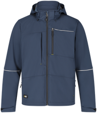 Jachetă Softshell Oak Safety Jogger Bleumarin – Hidrofobă, Glugă Detașabilă - poza 9