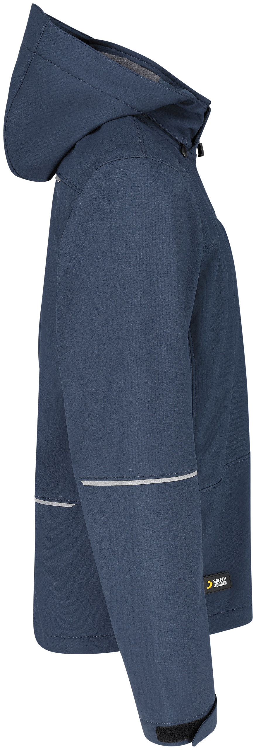 Jachetă Softshell Oak Safety Jogger Bleumarin – Hidrofobă, Glugă Detașabilă - poza 11