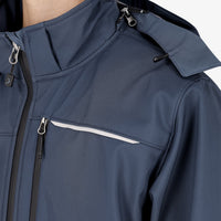 Jachetă Softshell Oak Safety Jogger Bleumarin – Hidrofobă, Glugă Detașabilă - poza 7