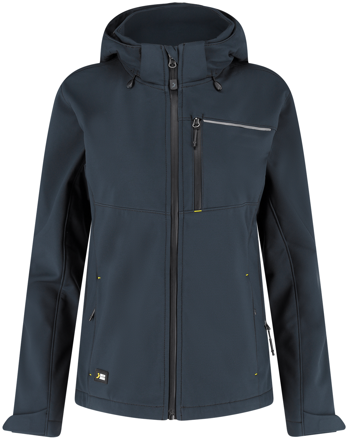 Jachetă Softshell Damă Oak Safety Jogger Albastru Oțel – Ripstop, Hidrofobă - poza 9