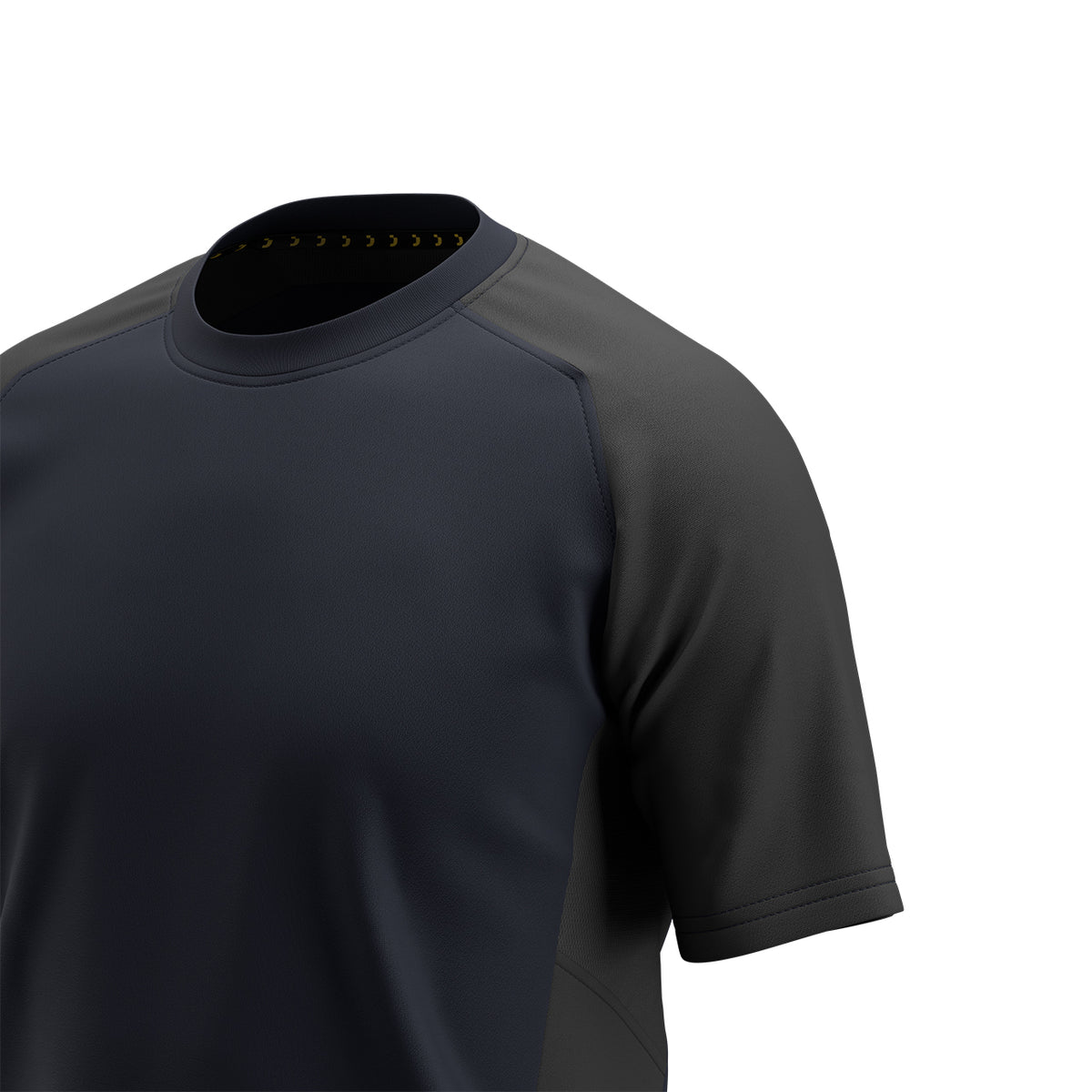 Tricou Oak Safety Jogger Bleumarin/Gri Închis – Zone de Plasă, Uscare Rapidă - poza 2