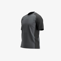 Tricou Oak Safety Jogger Gri/Gri Închis – Zone de Plasă, Uscare Rapidă - poza 3