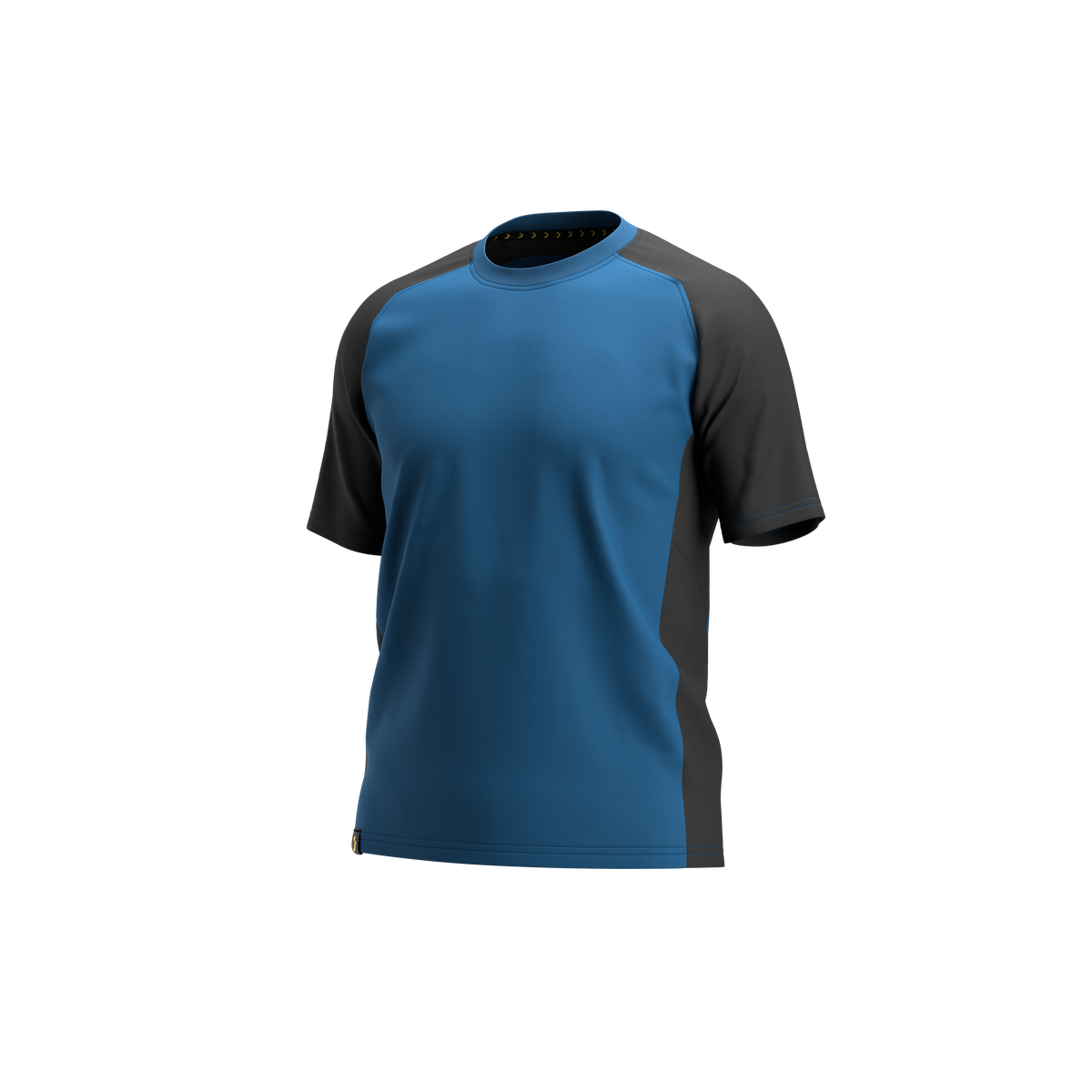 Tricou Oak Safety Jogger Albastru/Gri Închis – Uscare Rapidă, Plasă Ventilată - poza 8