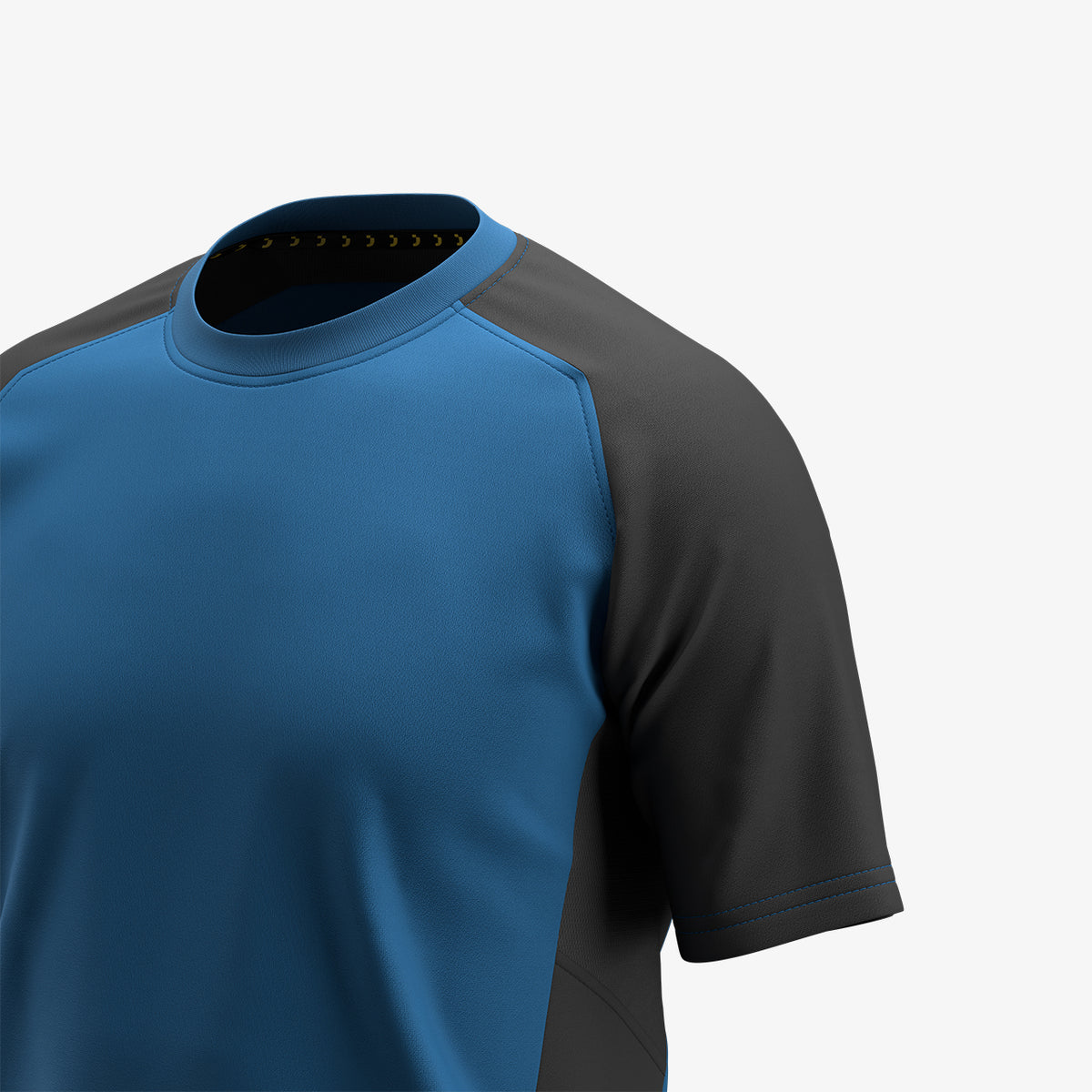 Tricou Oak Safety Jogger Albastru/Gri Închis – Uscare Rapidă, Plasă Ventilată - poza 2