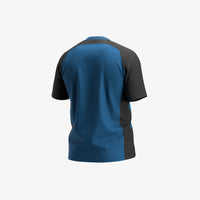 Tricou Oak Safety Jogger Albastru/Gri Închis – Uscare Rapidă, Plasă Ventilată - poza 5