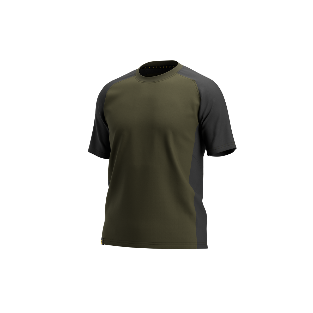 Tricou Oak Safety Jogger Kaki/Gri Închis – Plasă Ventilată, Uscare Rapidă - poza 7
