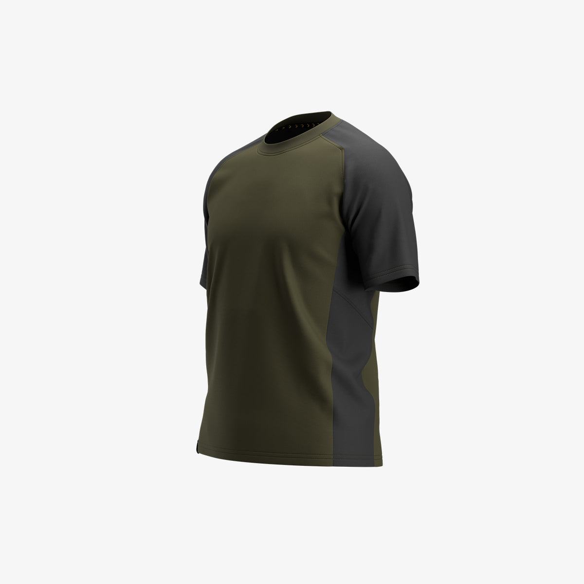 Tricou Oak Safety Jogger Kaki/Gri Închis – Plasă Ventilată, Uscare Rapidă - poza 3