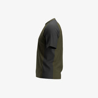 Tricou Oak Safety Jogger Kaki/Gri Închis – Plasă Ventilată, Uscare Rapidă - poza 4