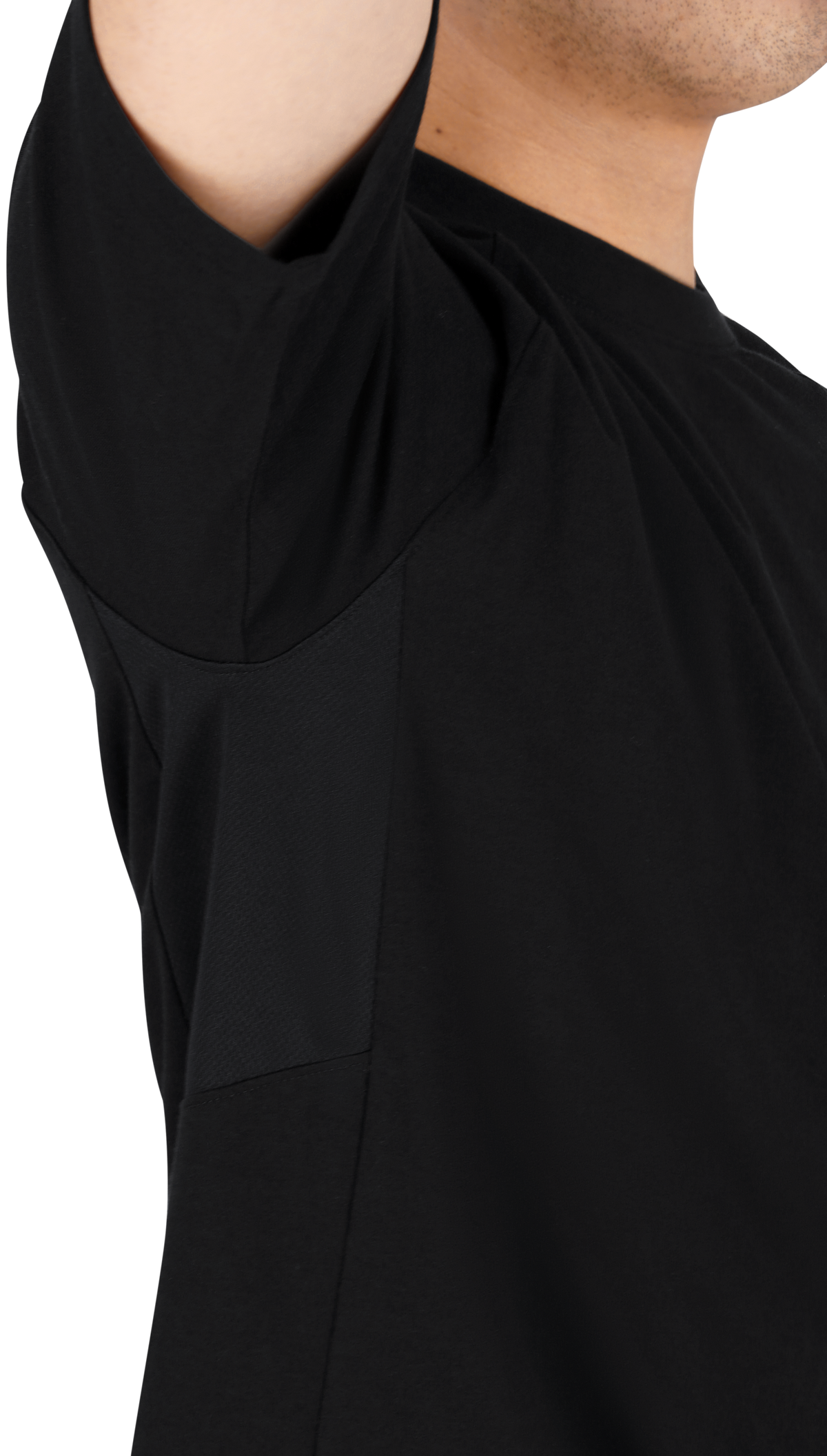 Tricou Oak Safety Jogger Negru – Plasă de Ventilație, Uscare Rapidă - poza 12