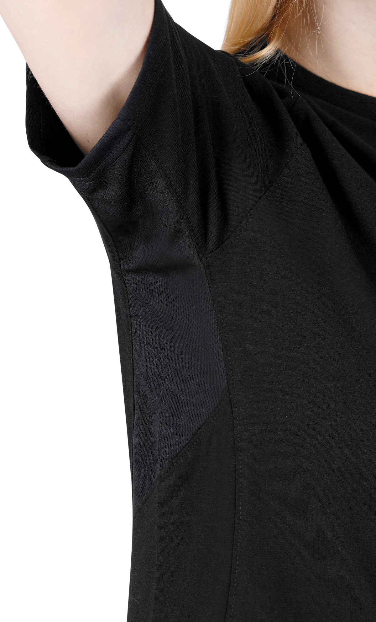 Tricou Oak W Safety Jogger Negru – Țesătură Respirabilă, Uscare Rapidă - poza 9