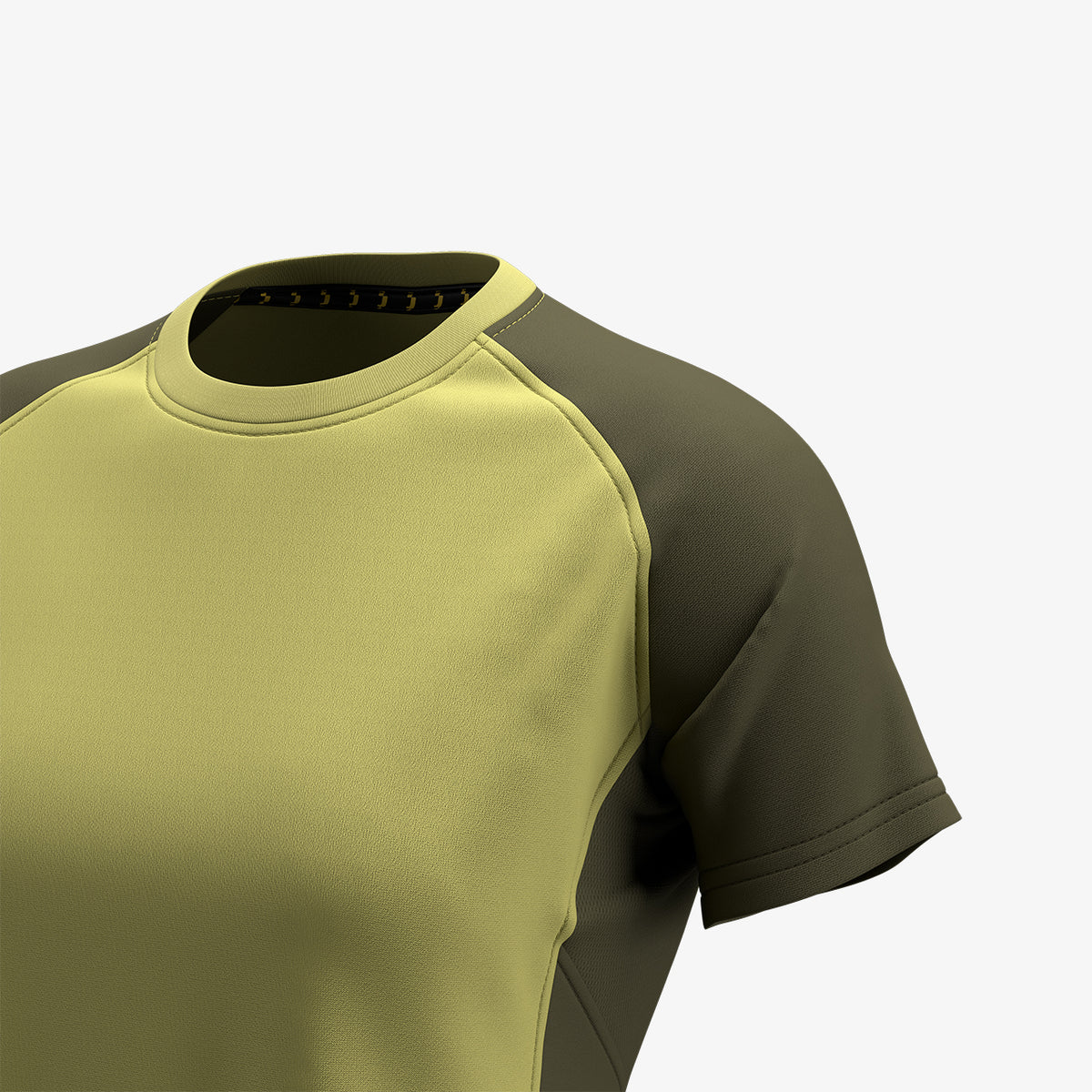 Tricou Oak W Safety Jogger Verde Deschis/Kaki – Respirabil, Uscare Rapidă - poza 2