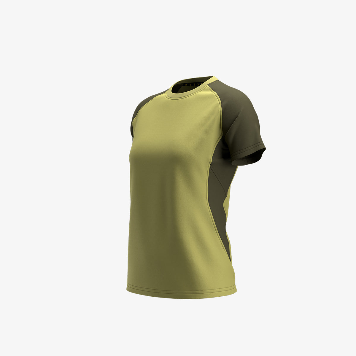 Tricou Oak W Safety Jogger Verde Deschis/Kaki – Respirabil, Uscare Rapidă - poza 3