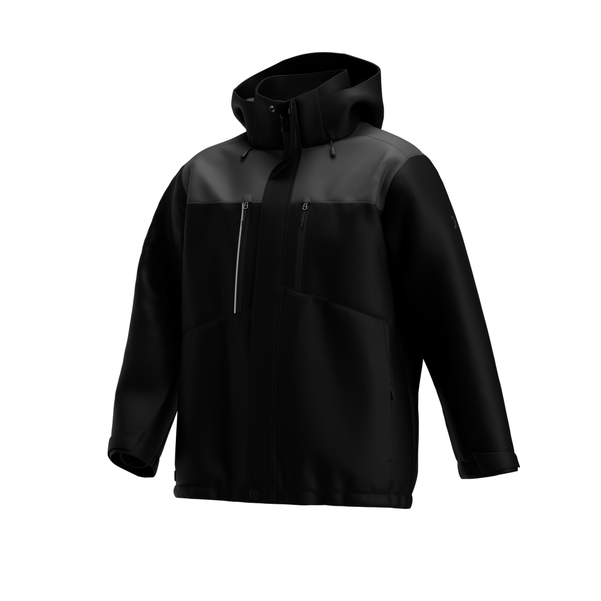 Jachetă de Iarnă Oak Safety Jogger Negru/Gri – Impermeabilă, Glugă Detașabilă - poza 7