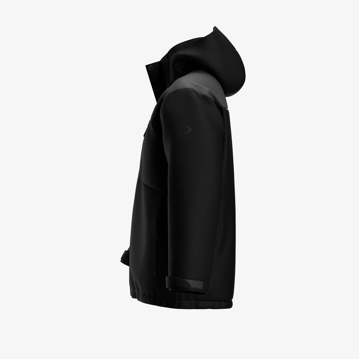 Jachetă de Iarnă Oak Safety Jogger Negru/Gri – Impermeabilă, Glugă Detașabilă - poza 4