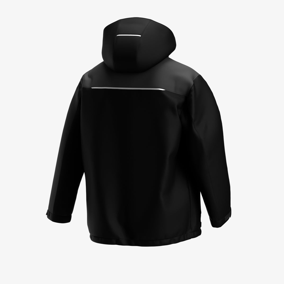Jachetă de Iarnă Oak Safety Jogger Negru/Gri – Impermeabilă, Glugă Detașabilă - poza 5