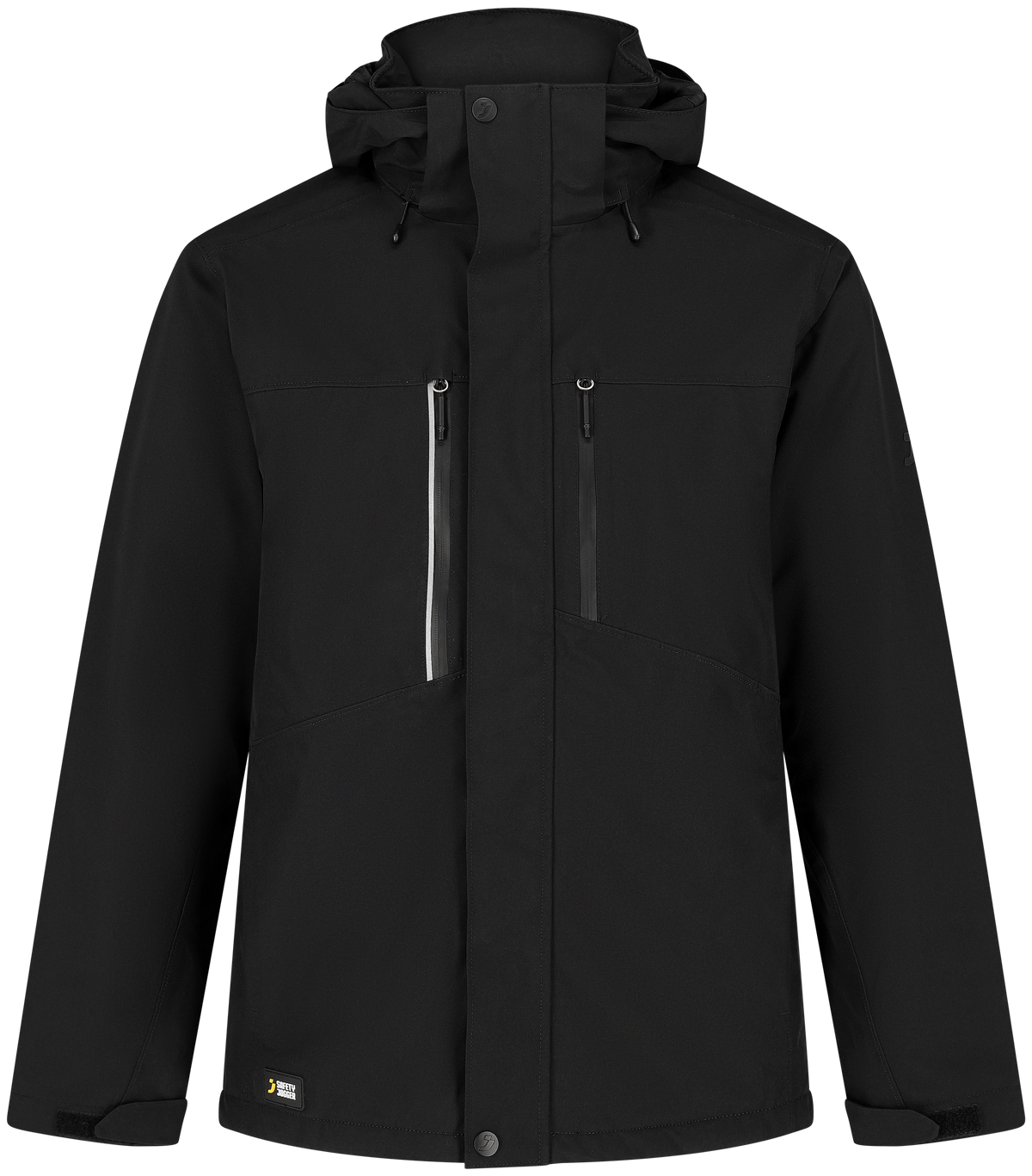 Jachetă de Iarnă Oak Safety Jogger Neagră – Impermeabilă, Glugă Detașabilă - poza 8