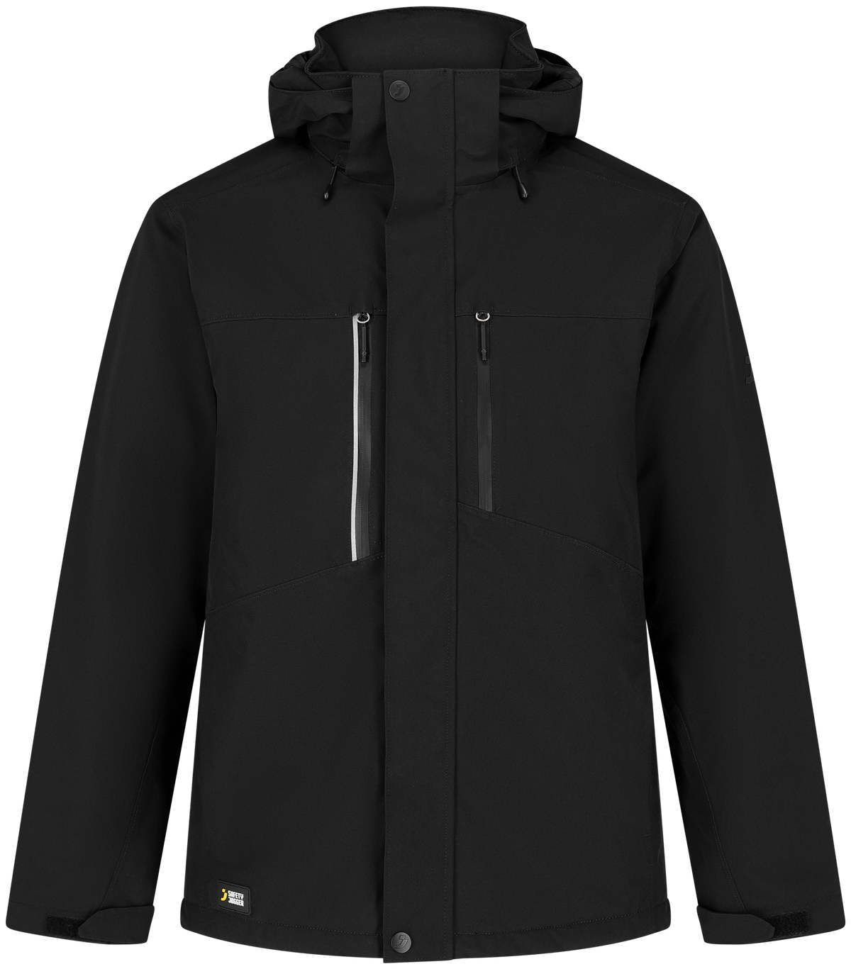 Jachetă de Iarnă Oak Safety Jogger Neagră – Impermeabilă, Glugă Detașabilă - poza 9