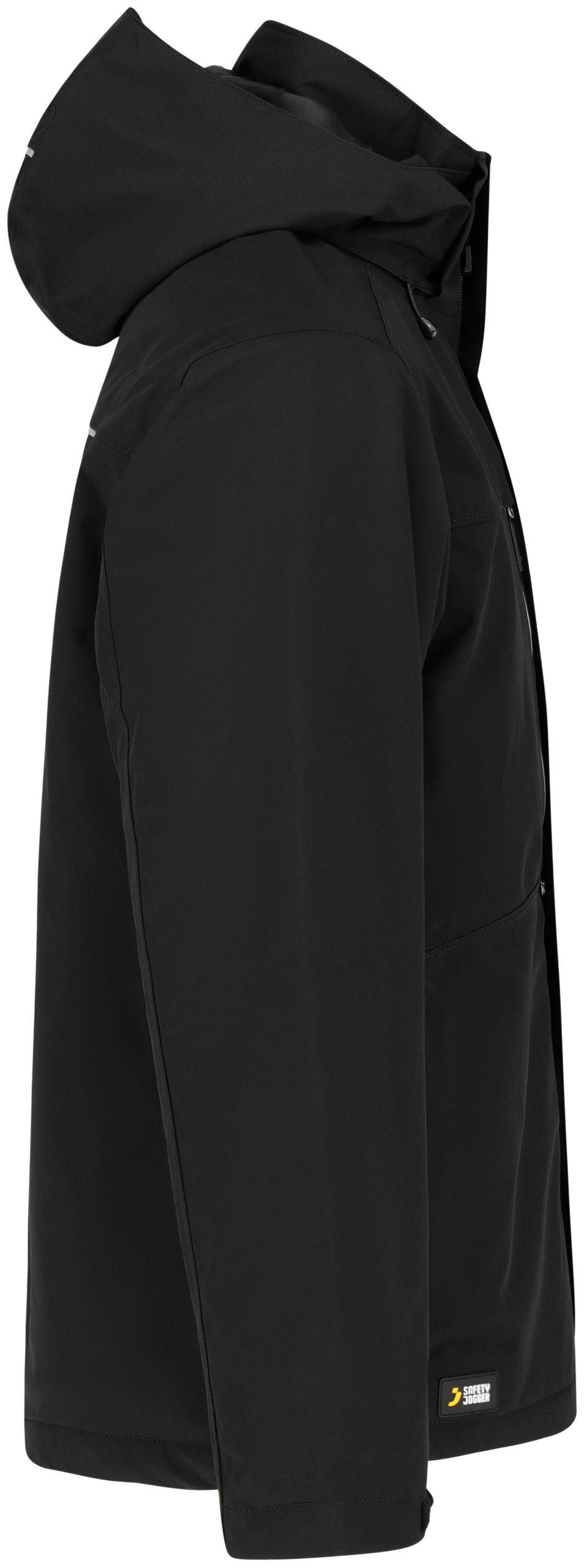 Jachetă de Iarnă Oak Safety Jogger Neagră – Impermeabilă, Glugă Detașabilă - poza 11